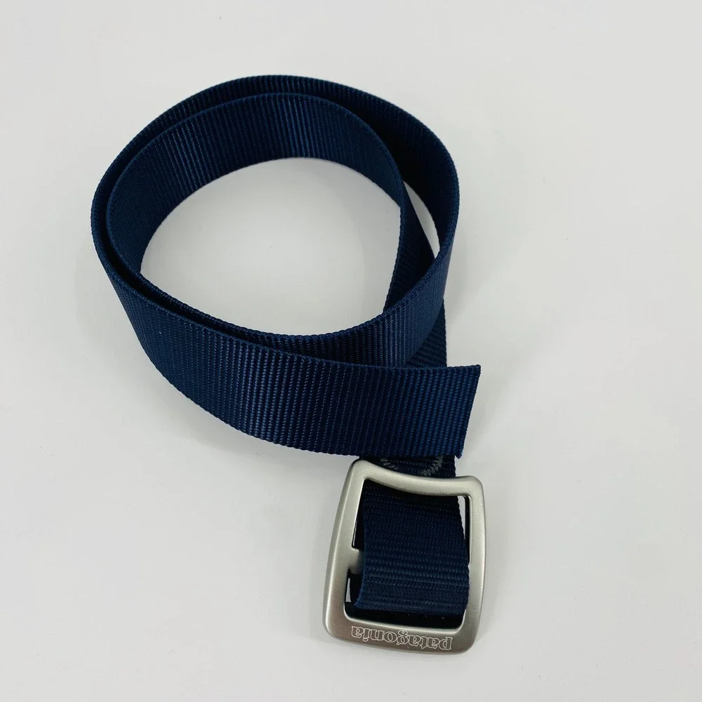 Patagonia Friction Belt OS Navy Blue Webbing Tech